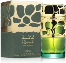 Image of Lattafa Perfumes Qimmah for Women Eau de Parfum Spray 3.4 oz 100ml