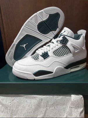 Jordan Air Jordan 4 Retro White/Oxidized Green Herren EU 43 FQ8138-103