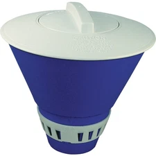 JED Pool 1.1 Lb. Adjustable Floating Chlorine Chemical Dispenser 10-450 JED Pool