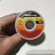 1 Lb FORNEY 38071 ROSIN CORE 30/70 Electrical Repair Solder 3/32" .094 Diameter