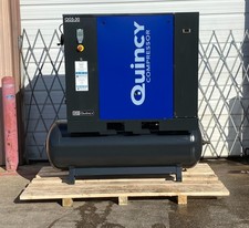 30hp Quincy Rotary Screw Air Compressor ,  #1719