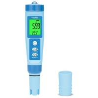 WasserqualitäT Ph EC TDS Temperatur MessgeräT | 4-In-1 Ph EC TDS Temp MessgeräT