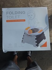Honboon Folding Toilet Portable Potty For Traveling Car Outdoor Camping Toddlers