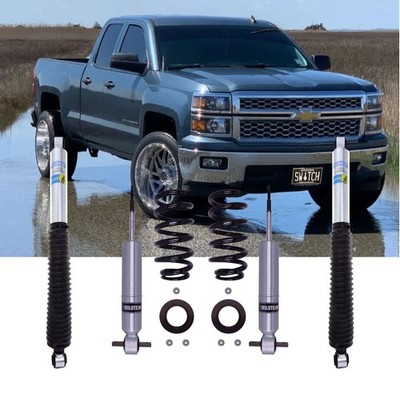 2014 2018 Silverado 1500 Bilstein B8 1.85'' Front Leveling Kit with Rear Shocks