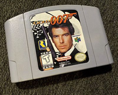 AUTHENTIC Nintendo GoldenEye 007 for Nintendo 64 NTSC-U/C (US/Canada) T Teen