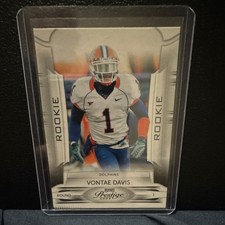 Panini 2009 Playoff Prestige Vontae Davis Rookie #154 Miami Dolphins Football