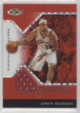 2004-05 Topps Finest Game-Worn Jersey Red X-Fractor 40/59 Drew Gooden #126 0o9