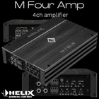 HELIX M FOUR 4-CHANNEL CLASS D HQ AMPLIFIER FREE SHIPPING WORLDWIDE !