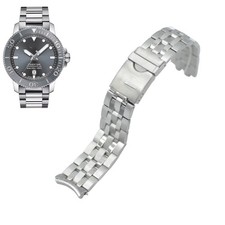 SeaStar T1204071108100 T12040721 21mm Stainless Steel Watch Bracelet For Tissot