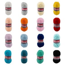 Twister Fluffy (50g) - flauschige Wolle / extre Weich für Häkeln u. Stricken