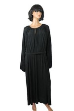 NWT Pleated Cocktail Dress 4X Retro Black Simply Vera Stretchy Plus Size Gown
