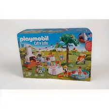 Playmobil City Life 9272: Famille Et Barbecue Estival/ Boîte Neuve Et Scellée