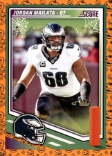 2025 Score - Jordan Mailata #129 Pumpkin 