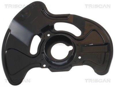 Vorderachse links TRISCAN 8125 23115 Spritzblech, Bremsscheibe für MERCEDES-BENZ