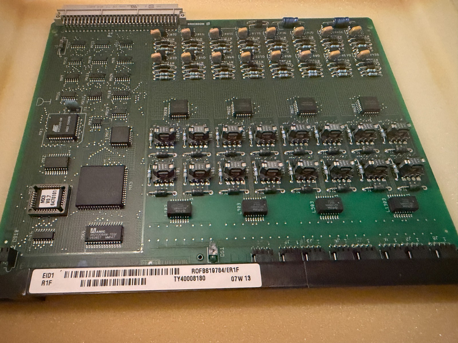 Carte EID1 Ericsson ROFBS19784 interface réseau pour système MD Evolution XL