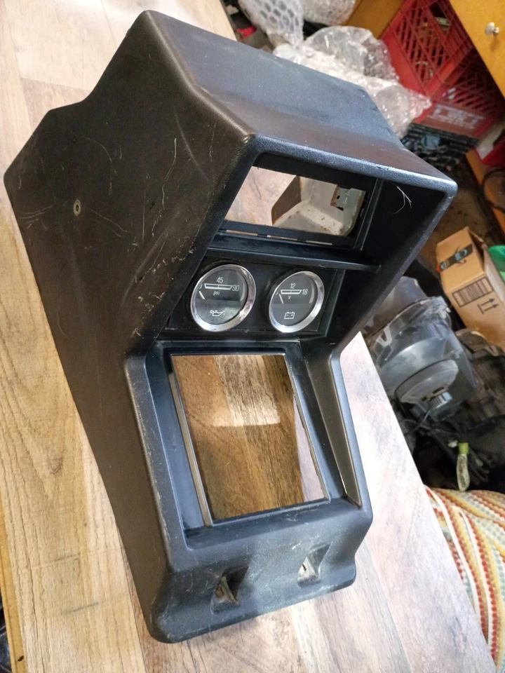 Console central de caminhonete Nissan 1980-85/painel de calibre manual 4x4 - Imagem 2 de 4