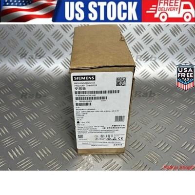 New Siemens MICROMASTER420 without filter 6SE6420-2UC13-7AA1 6SE6 420-2UC13-7AA1