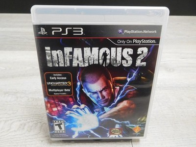 inFamous 2 2011 Sony Playstation 3 PS3 Video Game MISSING MANUAL