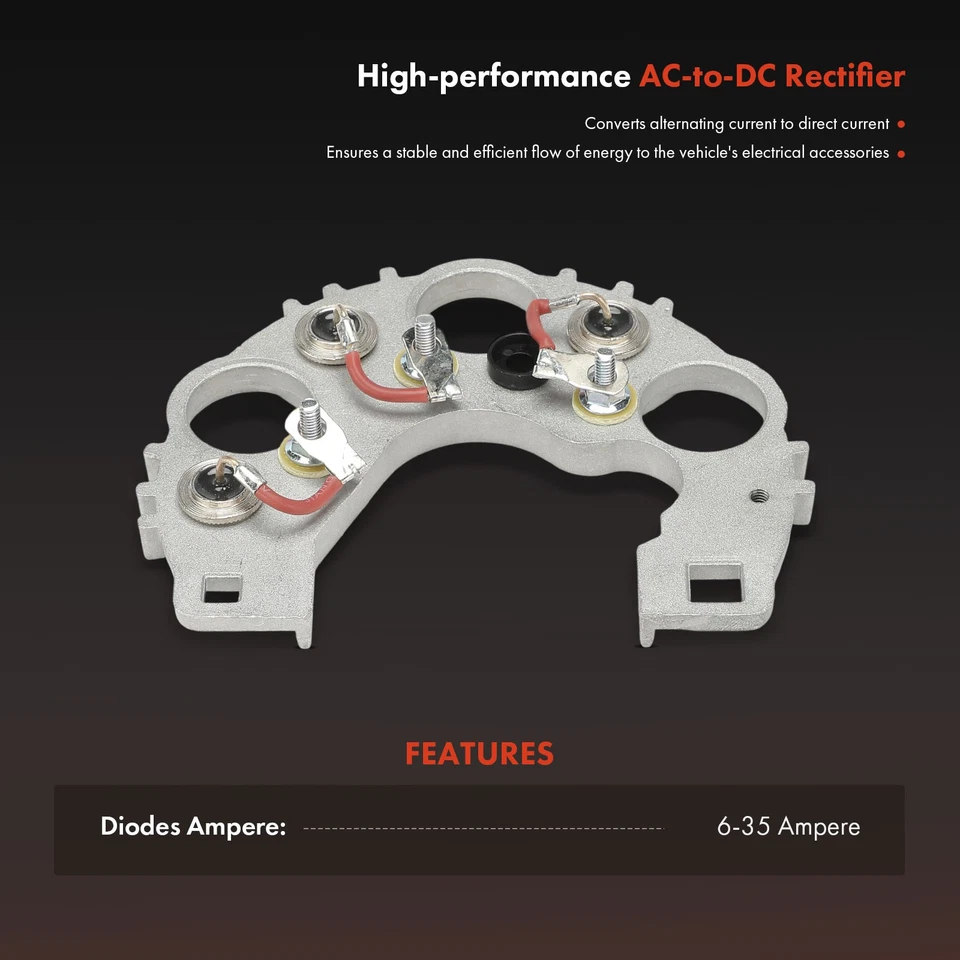 Alternator Rectifier Diode for Chevrolet Camaro Impala Caprice Corvette Chevelle - Image 2 of 4