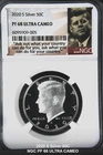 2020 S Silver Kennedy $ .50 Proof NGC PF68 Lot 5488