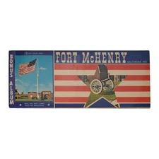 Vintage Fort McHenry Baltimore Postcard Album 20 Cards Rare