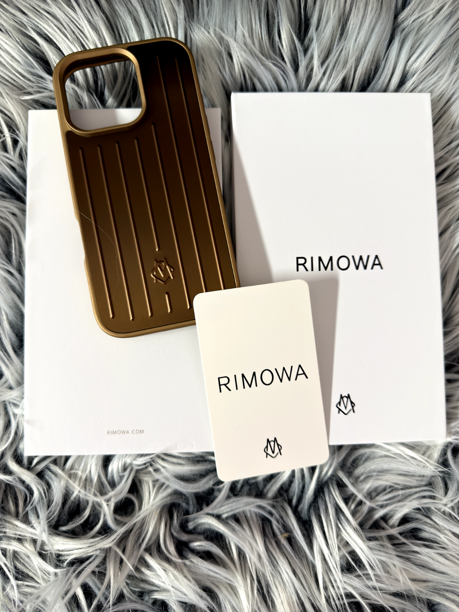 Rimowa Aluminum Iron Brown iPhone 15 PRO MAX Phone Case | eBay