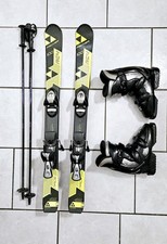 TOP Coole Ski Set Fischer  100 cm + Skischuhe  Gr. 36-37+ Skistöcke, Atomic Head