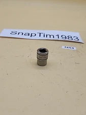 Snap- On Tools F141 7/16" SAE Flank Drive Shallow Socket 3/8" Drive 12 Pt USA