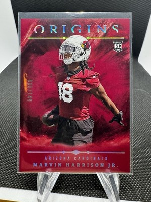 2024 Panini Origins #148 Marvin Harrison Jr. Red #'d 6/149 G4
