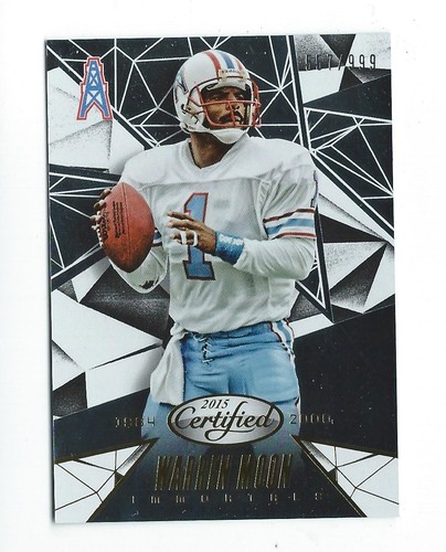 2015 Certified #105 Warren Moon Oilers /999