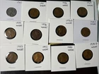 lot of 12 AV wheat pennies Lot 2