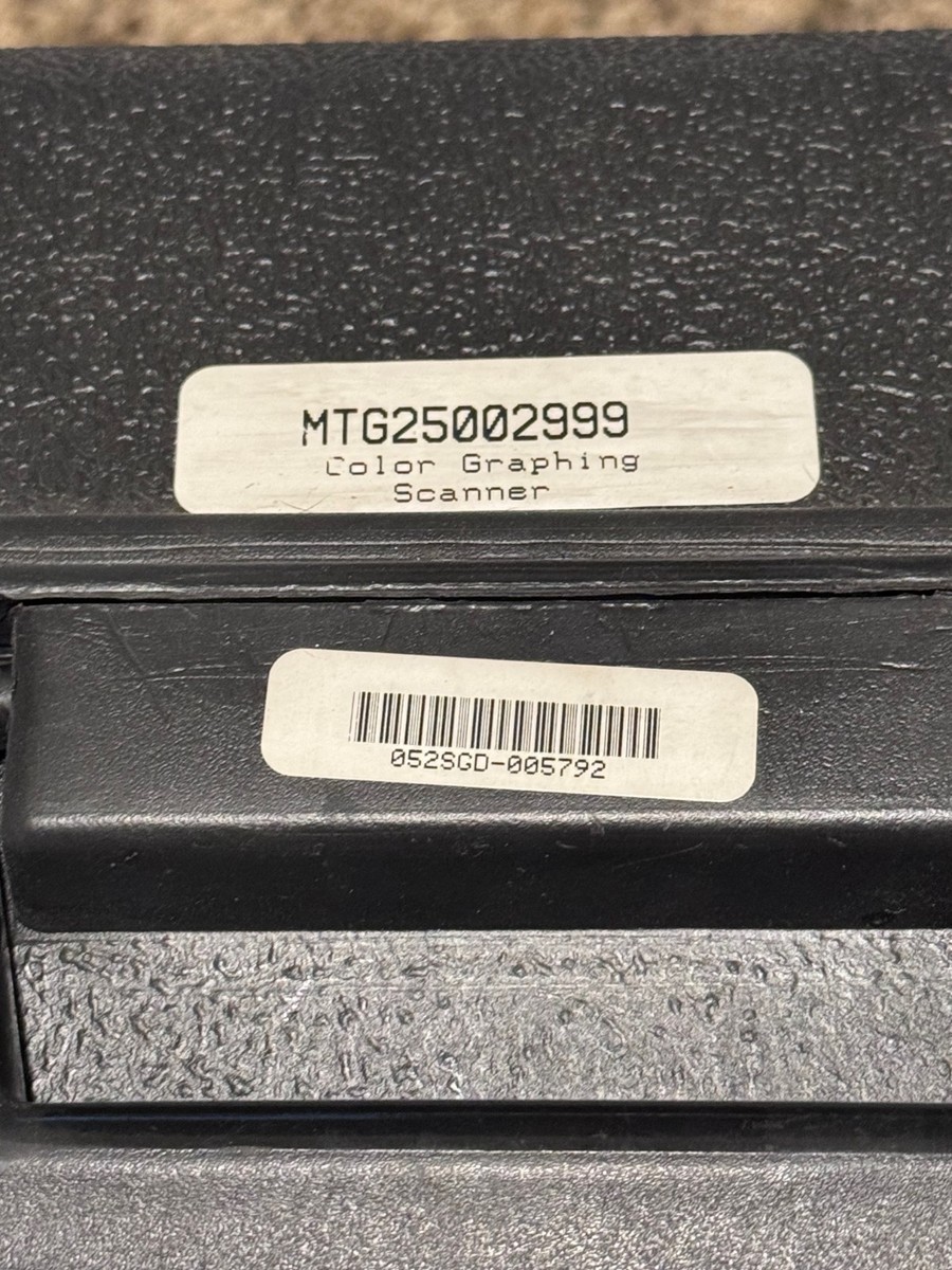 Snap-on MTG2500 Graphing Scanner With Accessories Keys and Case