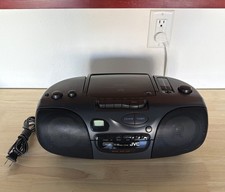 JVC RC-X240 AM FM Stereo CD Cassette Portable Radio Boombox TESTED