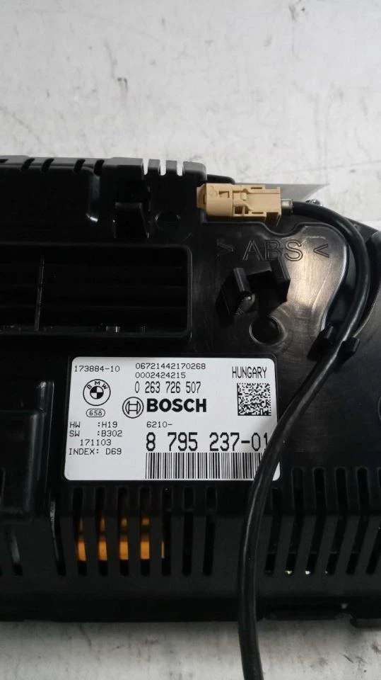 Speedometer Cluster Analog With Navigation MPH Fits 17-18 BMW X4 468862 - Изображение 2 из 4