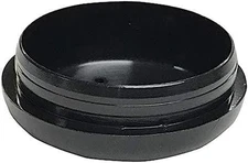 1-1/2" Deluxe Wrought Iron Chair Glide, Black, Pack of 32