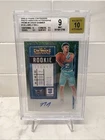 2020 Contenders Lamelo Ball Rookie Ticket Green Shimmer Prizm SSP BGS 9 Auto 10