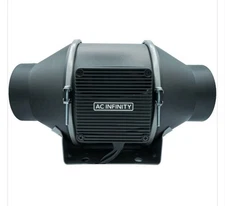 AC INFINITY (AI-CLT6) 6" Cloudline T6 Inline Mixed-flow Duct Fan