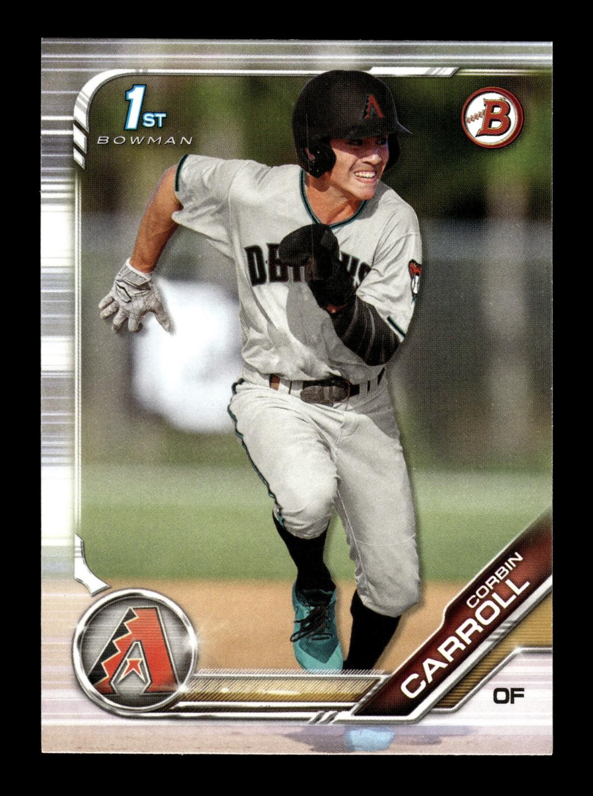 2019 Bowman Draft #BD-125 Corbin Carroll ROOKIE RC