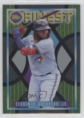 2022 Topps Finest Flashbacks Black Refractor 18/25 Vladimir Guerrero Jr #78 0m4q