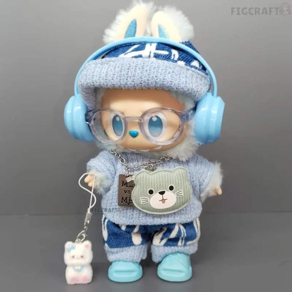 Labubu Ropa Diseñador Hecho a Mano Kawaii Ropa Conjunto para 17cm (Sin Juguete