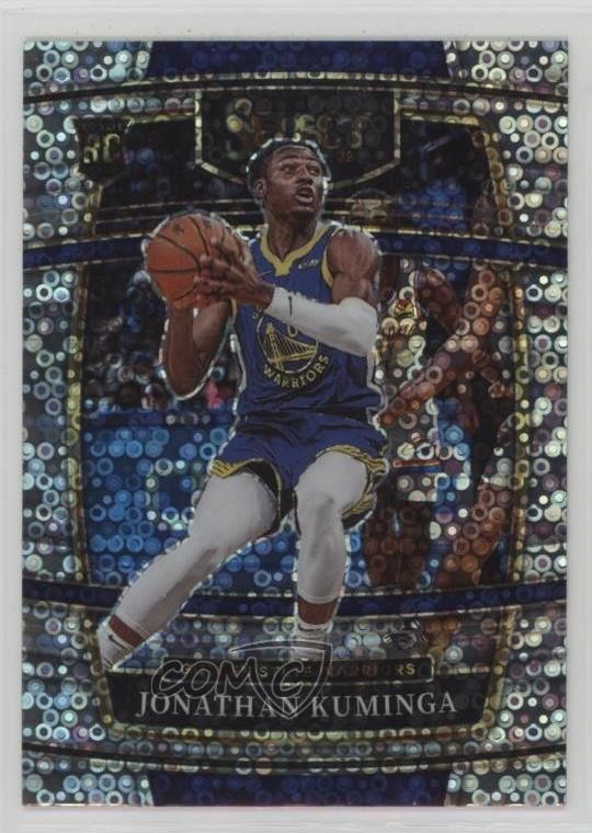 2021-22 Panini Select Concourse Disco Prizm Jonathan Kuminga #28 9p5