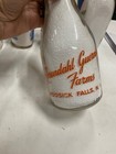 Quart Rosendahl guernsey Farms Dairy Milk Bottle, Hoosick Falls New York — photo 2