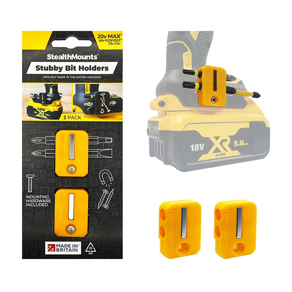StealthMounts Bit Holder compatible with DEWALT