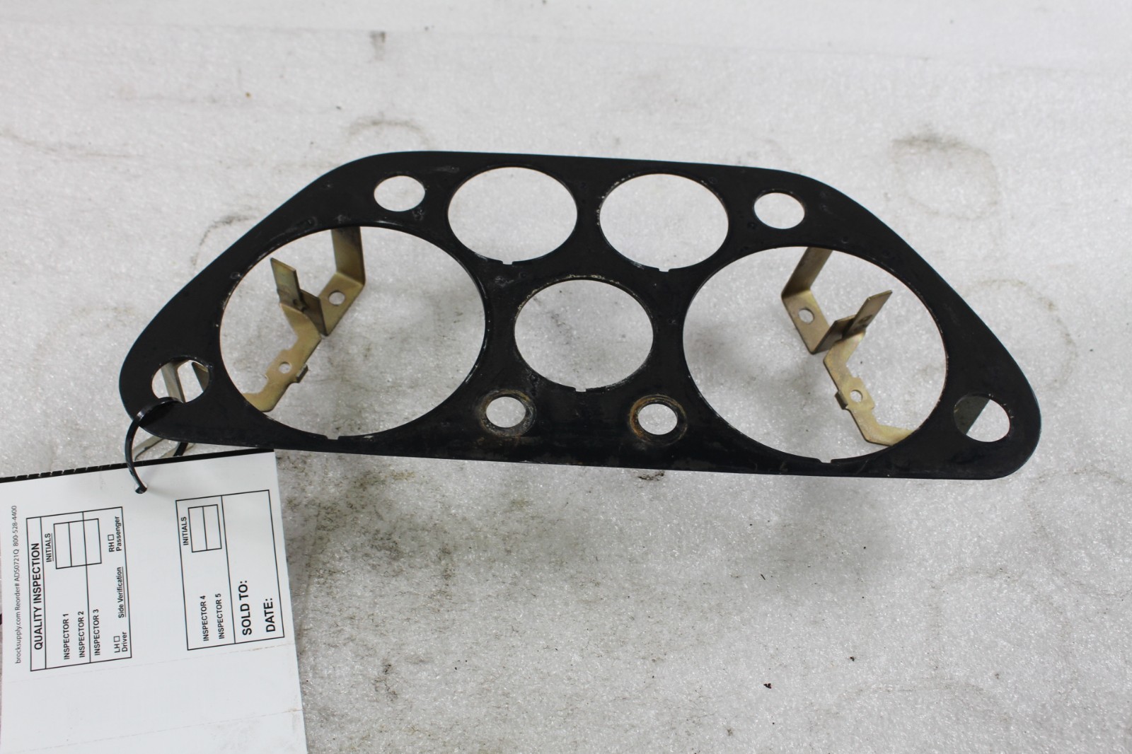 Ferrari 308, Speedometer Surround Bezel, Scuffed, Used, P/N 60768200