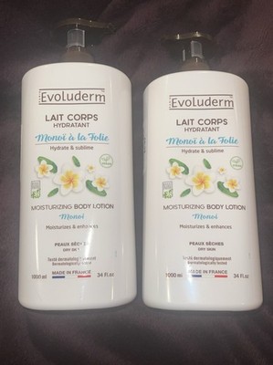 2-  BODY LOTION WITH GARDENIA FLOWER OIL FOR DRY SKIN 34OZ Ea