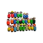 Vintage Lot of 27 Fisher Price Little People Various Colors & Styles