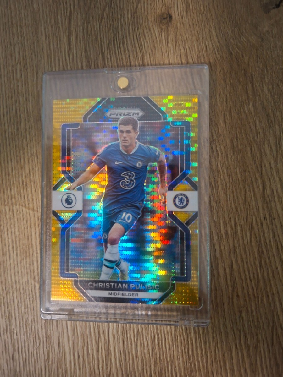 22-23 Panini Prizm EPL Christian Pulisic Gold 10/10 Number match