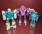 Vintage Transformers & Go Bots Action Figure Lot 1980's G1 Takara Bat Car Bandai