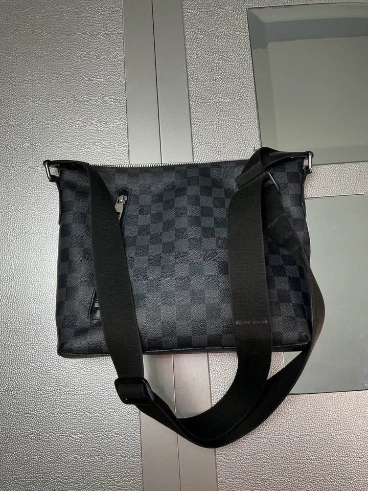 Bolso Mensajero Louis Vuitton Mick Damier Graphite PM Foto 4 de 4