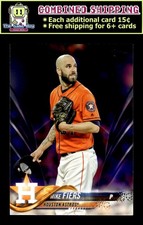 2018 Topps Purple #184 Mike Fiers - Houston Astros